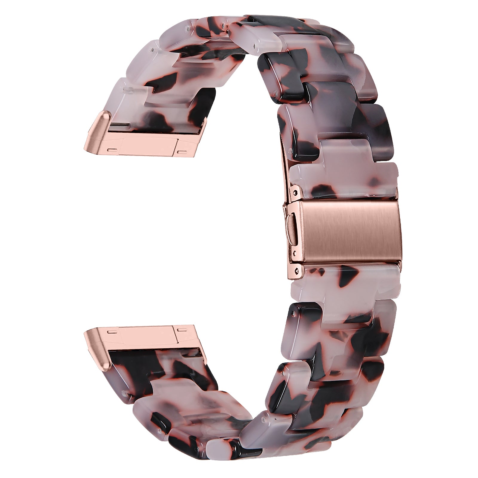 For Fitbit Versa 4 Sense 2 Resin Watch Band Strap Adjustable Bracelet with Stainless Steel Buckle For Fitbit Versa 4 Sense 2 Resin Watch Band Strap Adjustable Bracelet with Stainless Steel Buckle